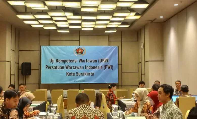 UKW di Solo, Sekjen PWI Pusat Dorong Perbanyak Penguji UKW di Solo, Sekjen PWI Pusat Dorong Perbanyak Penguji