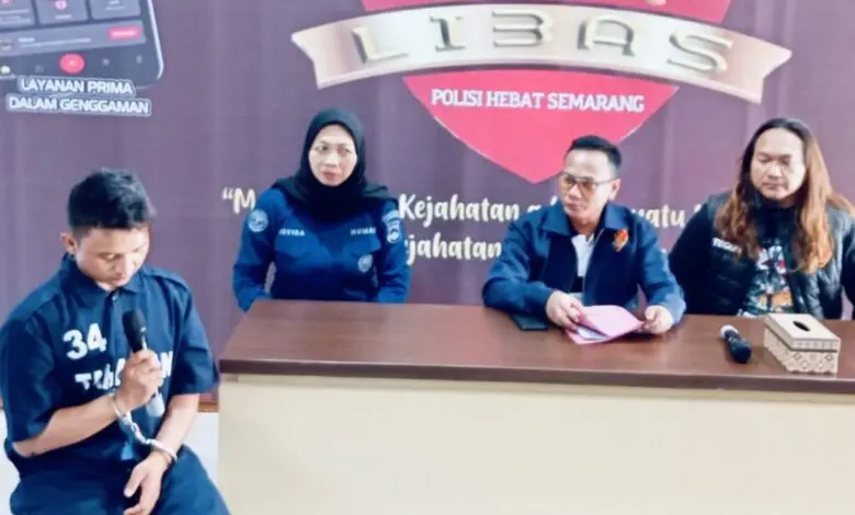 Saling Pandang, Pria di Semarang Tabrakan Motor Saling Pandang, Pria di Semarang Tabrakan Motor