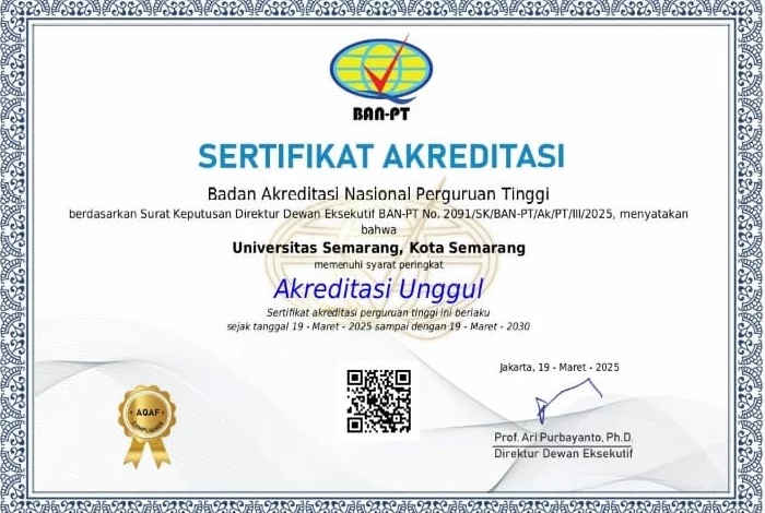 Universitas Semarang Raih Akreditasi Unggul Universitas Semarang Raih Akreditasi Unggul
