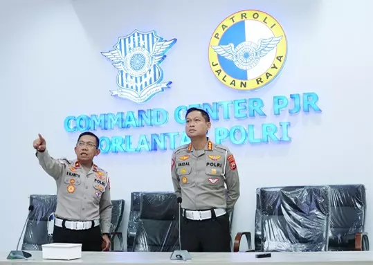 Jelang Lebaran, Dirgakkum Korlantas Cek Kesiapan Command Center KM 29 Jelang Lebaran, Dirgakkum Korlantas Cek Kesiapan Command Center KM 29