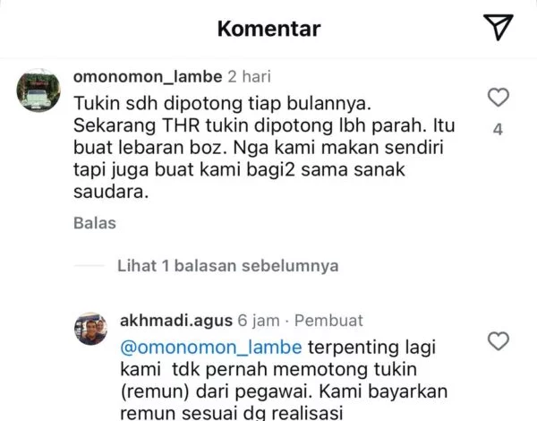 THR Disunat, Sosmed Dirut RSUP Dr. Kariadi Diserbu Netizen THR Disunat, Sosmed Dirut RSUP Dr. Kariadi Diserbu Netizen