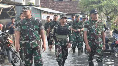 Tinjau Banjir, Pangdam IV/Diponegoro Minta Utamakan Keselamatan Masyarakat