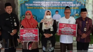 3000 Guru Madin Demak Terima Intensif Rp.3 Milyar