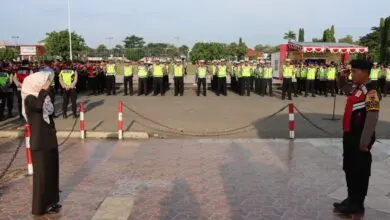 Bupati Demak Pimpin Apel Pengamanan Malam Takbir