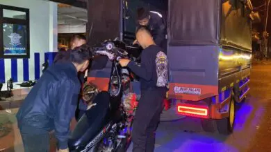 Polres Jepara Amankan Belasan Motor Diduga Balap Liar 