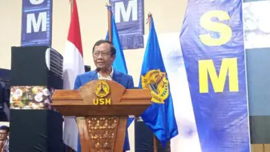 Mahfud MD Berikan Kuliah Umum Wawasan Kebangsaan di USM