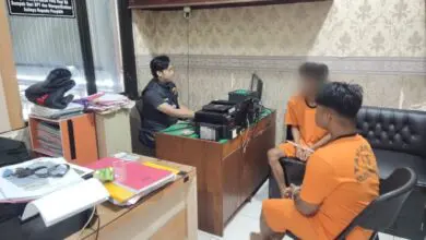 Curi Motor di Waduk Tandon Wonogiri, Dua Pemuda Diamankan