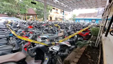 Balap Liar, Polres Sragen Amankan Ratusan Motor