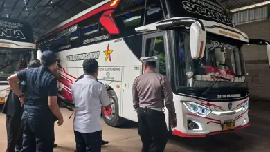 Dishub Cek Kelaikan Bus di Jepara
