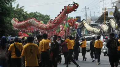 Barongsai dan Liong Meriahkan Cap Go Meh di Juwana