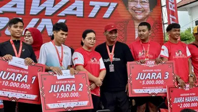 Ribuan Pelari Ikuti Megawati Run 2025