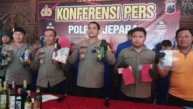 Jelang Ramadan, Polres Jepara Amankan Miras hingga Narkoba
