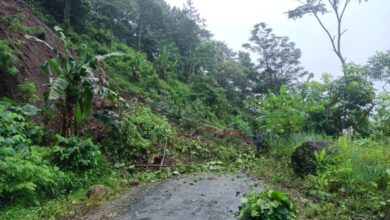 Tebing Setinggi 40 Meter Longsor, Tutupi Akses Jalan