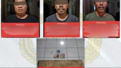 Polres Sragen Ringkus Tiga Pelaku Judi