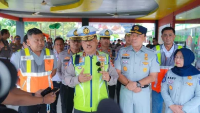 Jelang Operasi Ketupat, Kakorlantas Polri Tinjau Tol Jakarta-Merak