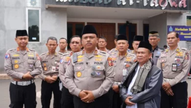 Korlantas Polri Gelar Salat Gaib untuk 3 Anggota Polri yang Gugur di Lampung