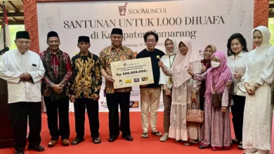 Sido Muncul Berbagi Santunan untuk 1.000 Dhuafa di Kabupaten Semarang