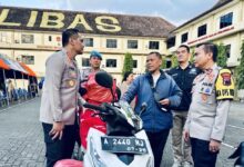 Tiba di Semarang, Puluhan Pemudik Motor Nikmati Fasilitas Valet Ride