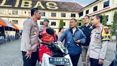 Tiba di Semarang, Puluhan Pemudik Motor Nikmati Fasilitas Valet Ride