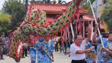 Kirab Akbar HUT Paduka YM Kongco Hian Thian Siang Tee di Welahan Jepara: Barongsai Tri Sakti Siap Tampil