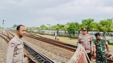 Joging di Rel, Wanita Tewas Tertemper Kereta Api