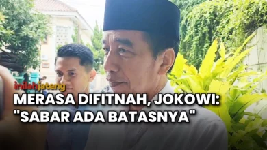 Merasa Difitnah, Jokowi: “Sabar Ada Batasnya”