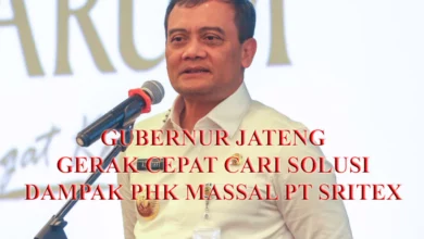 Gubernur Jateng Gerak Cepat Soal Buruh PT Sritex