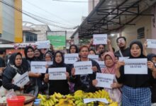 Tolak Direlokasi, Pedagang Pasar di Salatiga Gelar Aksi Damai