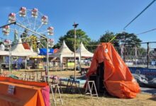 Begini Kronologis Ambruknya Ontang-Anting di Pasar Malam Solo