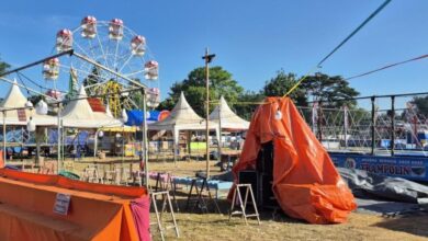 Begini Kronologis Ambruknya Ontang-Anting di Pasar Malam Solo