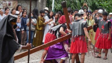 FOTO: Visualisasi Jalan Salib di Gereja Paroki Materdei Semarang